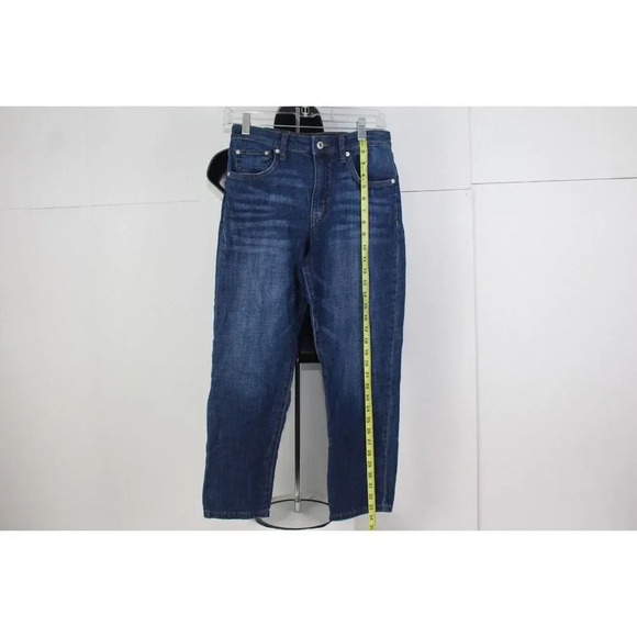 Ella Moss High Waist Straight Blue Jeans Size 4/27 Slim Straight Ankle - Picture 1 of 6